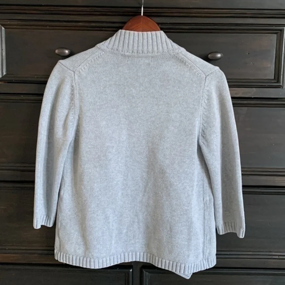 Michael Kors Women’s Medium‎ Gray Open Cardigan Sweater